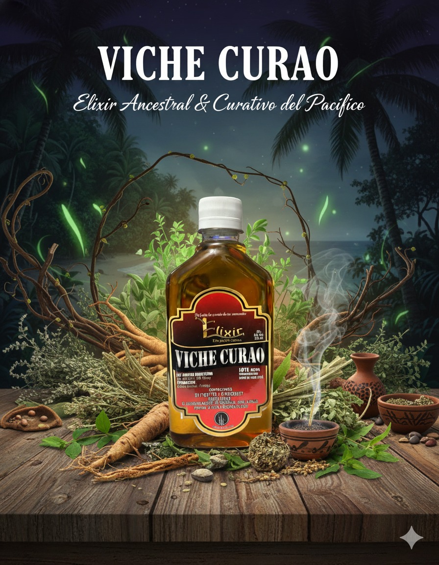 Licores del pacifico: Viche Curao  promo 2 Medias